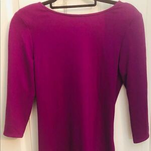 Bodycon type magenta dress NWT.